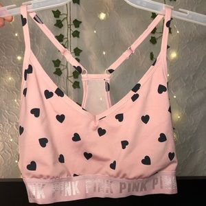 NWOT PINK sports bra